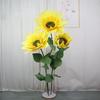 New 45/55cm Artificial Sunflower Giant Window Display Simulation Sun Flower Fake Flower Decorative Stage