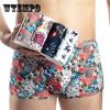 4PCS Men Boxer Shorts Men's Underwear Boxers Homme Soft Solid Boxershorts Male Panties Seamless Underpants