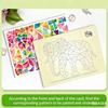3D Geometrische Tier-Puzzles Aufkleber DIY Handgemacht Kreativ Collage Aufkleber Kunst-Set Entwicklungsfokus Lernspielzeug