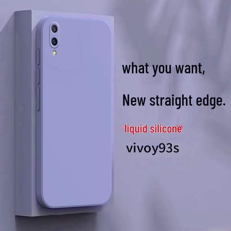 Vivo Y93s Phone Case V1818CA Set: New Silicone Full Coverage Case for Vivo Y93s