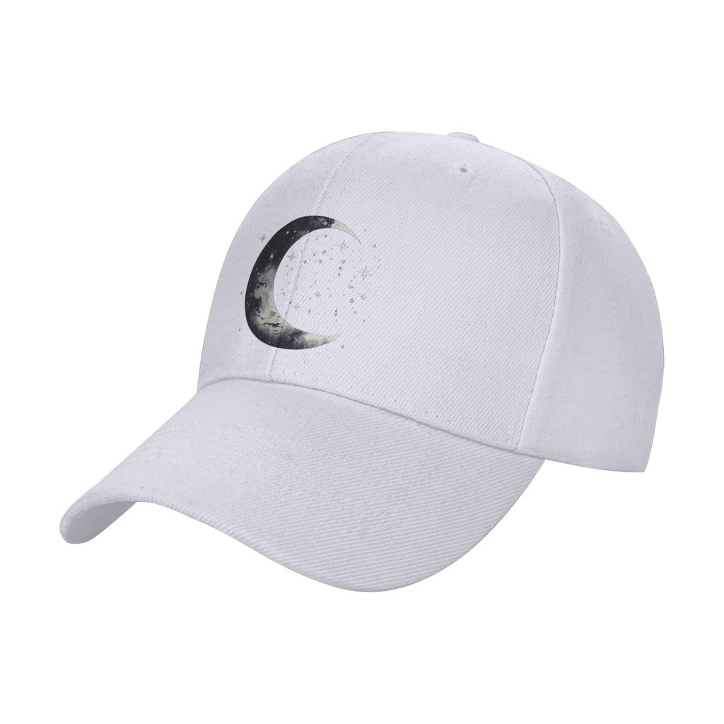 Stars and Moon Night Sky Galaxy Aesthetic Graphic Lovers Baseball Cap Women Unisex Design Trucker Hat Summer Hot Sale Baseball Caps