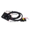 AS-Auto Exhaust Gas Meter Digital Temperature Gauge Sensor EXT EGT For 4WD Hilux Patrol Vehicle