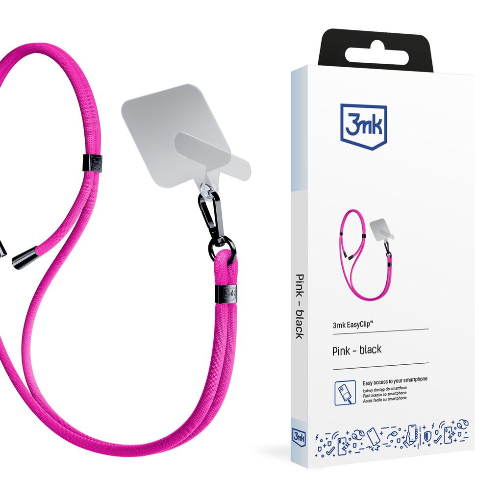 Accessories Pink (Black) - 3Mk Easyclip