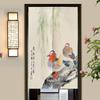 VIKAMA Chinese-style Twin-Door Curtain Restaurant Guesthouse Semi-Curtain Kitchen Bedroom Partition Curtain Home Decoration