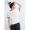 ZIHAN Women's Cotton Feel Cartoon Print Short Sleeve T-Shirt