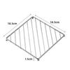 1Pcs Square Metal Pot Mat Coaster Insulation Pad Suitable for Dishes Casserole Hot Pot Table Cookware Stand Placemat Kitchen Tools