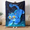 1 Stück KPop Demon Hunters23 Decke, Geschenk, für Männer und Frauen, Weiche Decke, Gut für Schlafsofa Couch Reisen, Leichte Flanelldecke