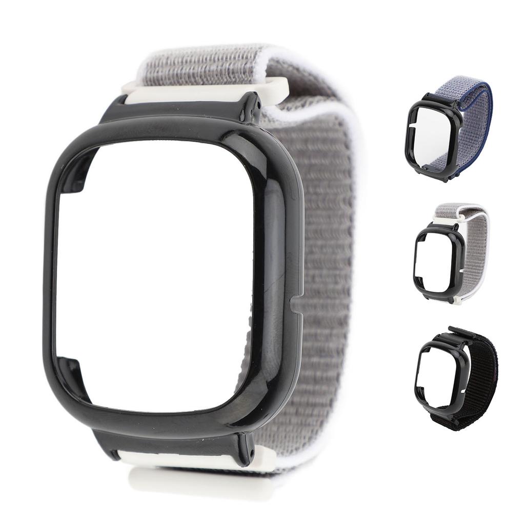 Ersatz-Nylon-Armband Hautfreundlich Schnellverschluss Nylon Smartwatch-Armband Kompatibel für Watch