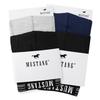 MUSTANG Men's Boxers 4-Pack Cotton Underwear Blue Grey Black