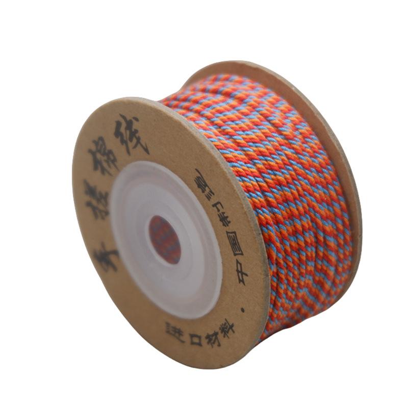 Dragon Boat Festival Multicolored Rope Diy Multicolored Rope Hand-Woven Self-Woven Hand Rope Material Bracelet Tibetan Hand Rubbing Cotton Thread Rope