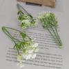 5pcs Mini Branches Stamen DIY Wreath Decorative Accessories Artificial Flower Leaves Grass Christmas Party Decoration Fake Plant