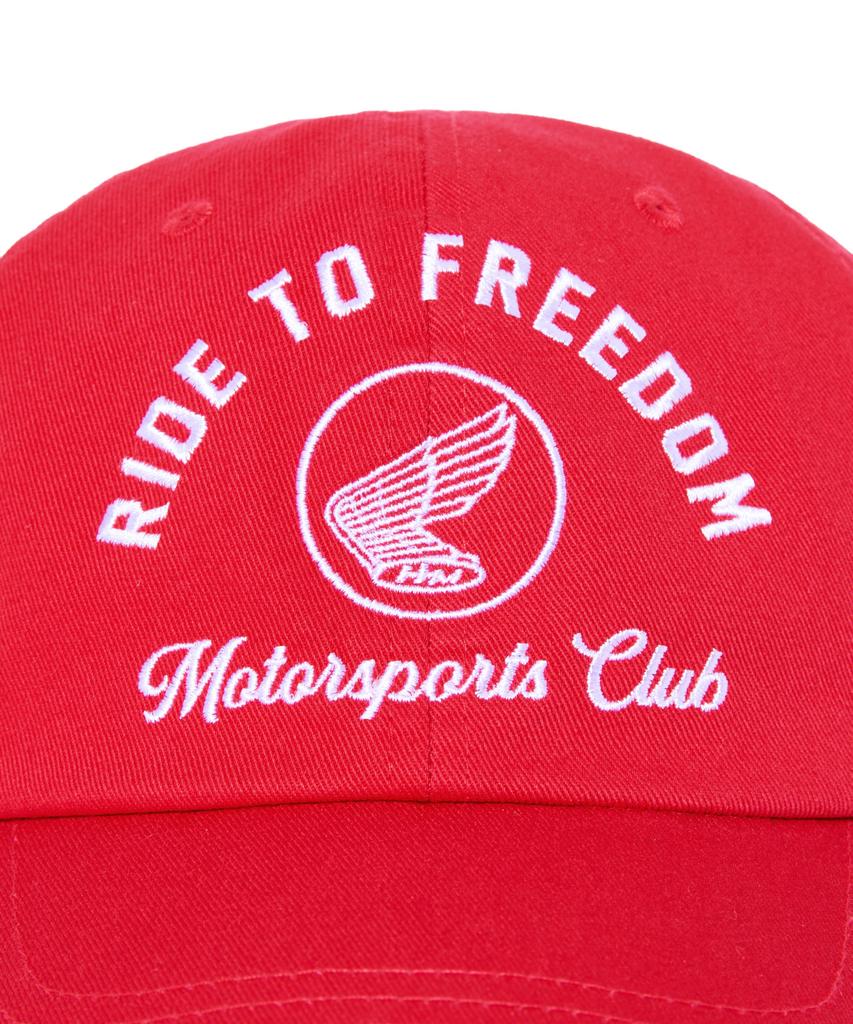 PHYPS MOTORCYCLE Ride To Freedom Ball Cap Red