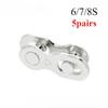 Bicycle Chain Missing Link Bicycle Parts Mountain Bike Chain Magic Buckle Single Speed Chain Quick Release 8S/9/10/11/12 Speed
