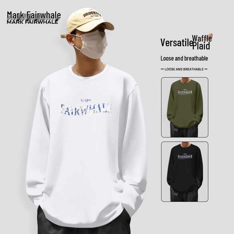 

Mark Fairwhale Men s Waffle Knit Long Sleeve T-Shirt XL