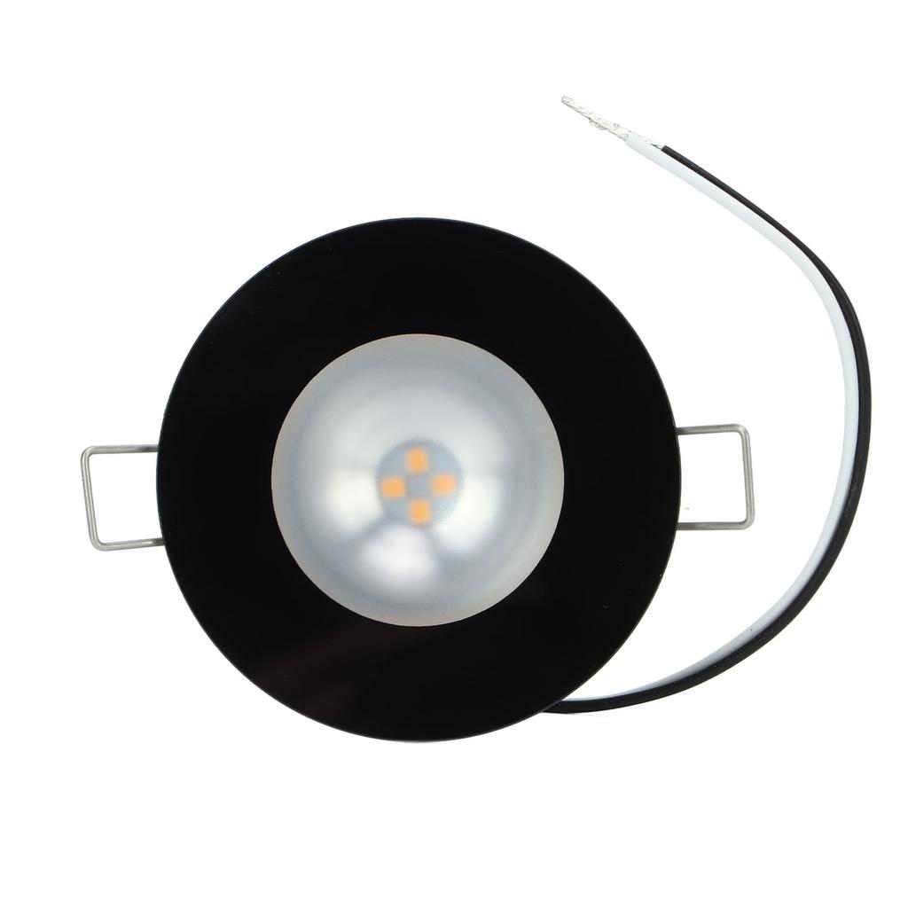2.8 Inch RV Ceiling Light IP66 Waterproof 365lm Warm White LED Yacht Interior Lamp for Boat Bathroom