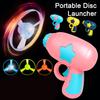 Kids Flying Disc Launcher Toy Outdoor Garden Backyard Lawn Park Toddlers Boys Girls