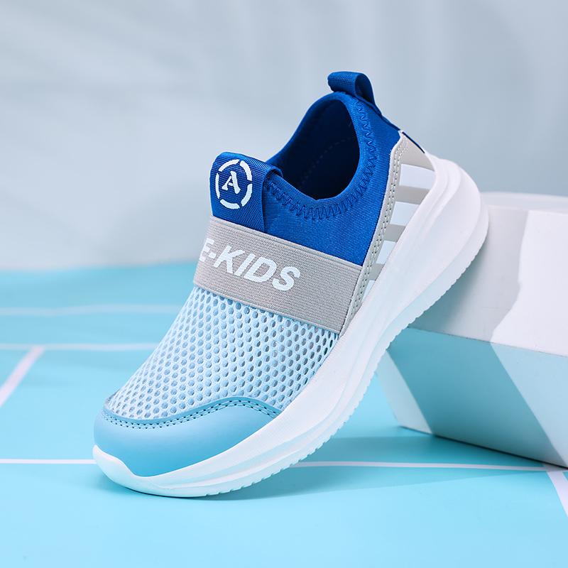 Mädchen Slipper Kindersneaker Mode Strickstoff Luxus Kinder Freizeitschuhe Leichtgewicht Schule Sport Mädchenschuhe