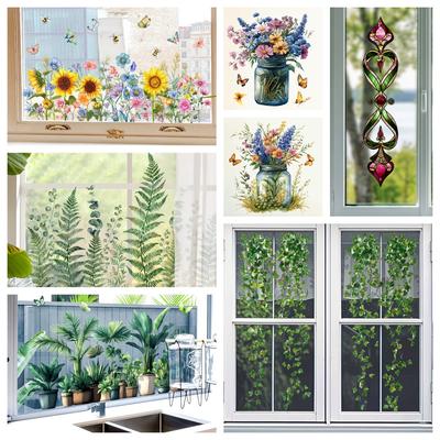 Glue-free Removable Glass Doors and Window Stickers