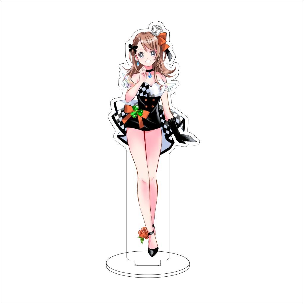 16CM Anime Vocaloid Cosplay Acrylic Stand Ornaments HOSHINO ICHIKA/HANASATO MINORI/momoi airi Figure Stand Halloween Gifts
