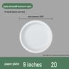 Biodegradable Bagasse Paper Plates