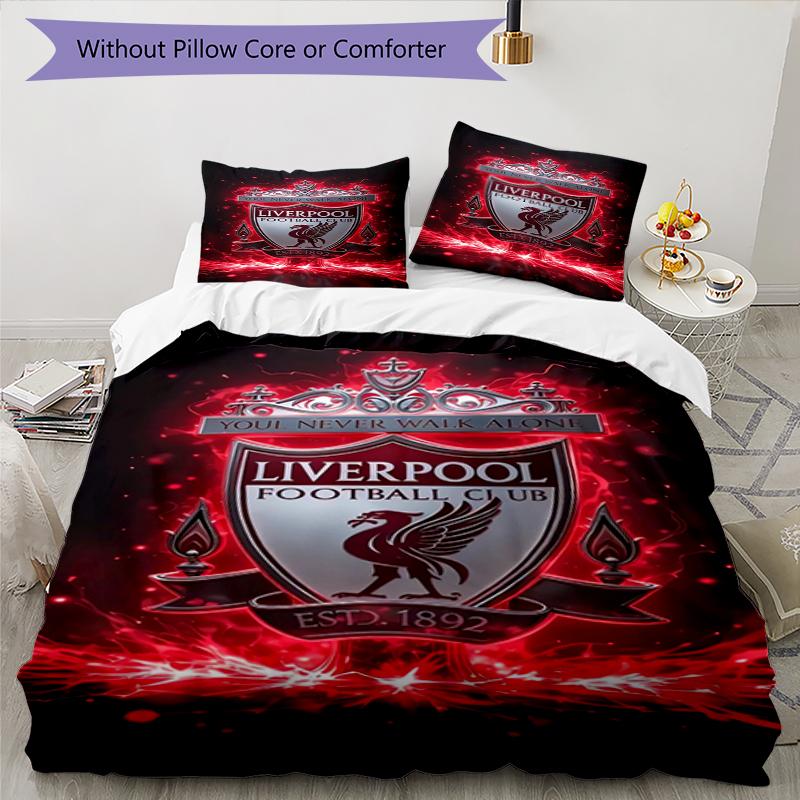 Blue Passion Themed Bedding 3Pcs Duvet Cover Set Decorative Bed Linen For Teen Room Home Decoration