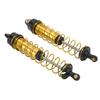 RC Shock Absorber Oil Pressure Adjustable RC Damper Set with Springs for Axial SCX10 90046 AXI03007