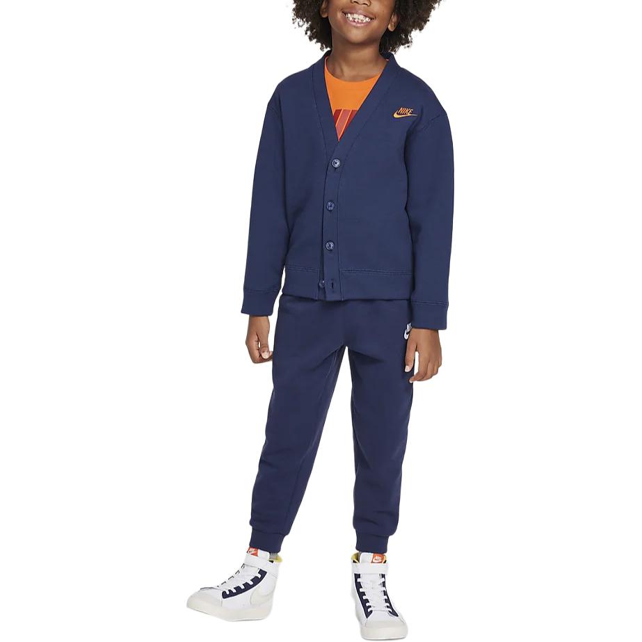 Nike Sweater Sportswear Club Dark Navy Blue Children Aged 3 7 Years Old IB2549-410