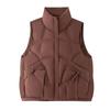 Down Vest Women's Short 2025 Autumn and Winter New Fashion Foreign Style Sling Vest Wear Thin Vest Trend