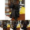 Dark Series 3eyed Rabbit Plush Toy With Pp Cotton Filling For Gothic Decor Enthusiasts