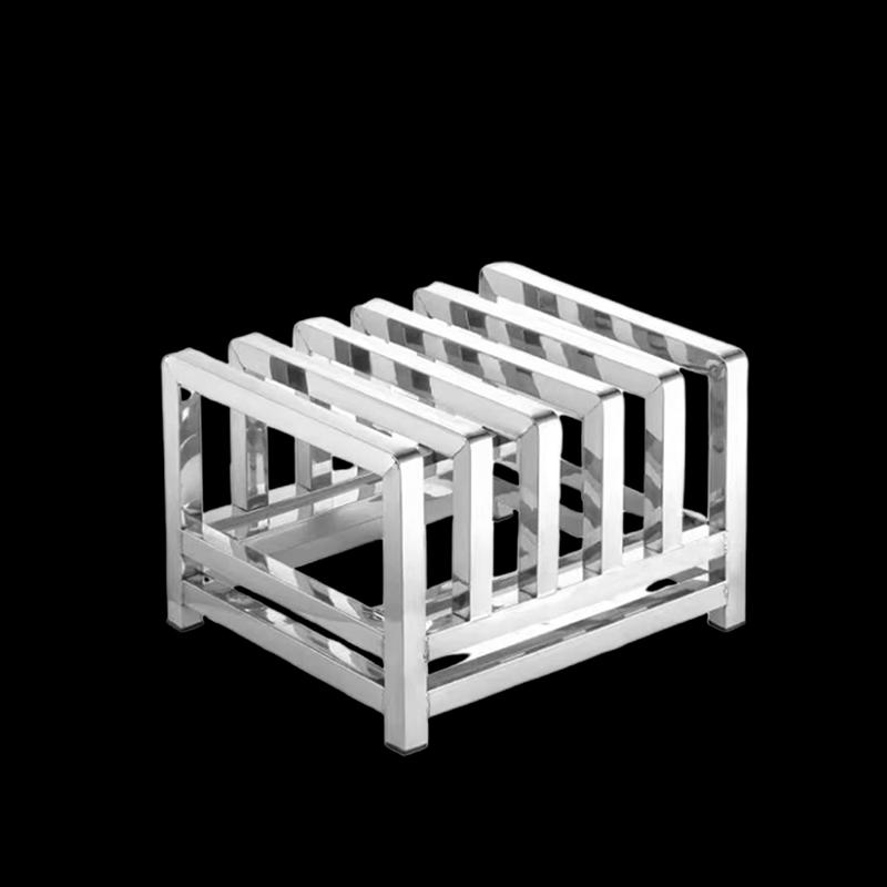 HPMILY 304 Stainless Steel Commercial Chopping Board Rack