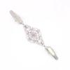 Cardigan Brooches Sweater Shawl Clips Pearl Spider Charm Brooch Pins Clip Collar Duck-mouth Jewelry Brooches DIY