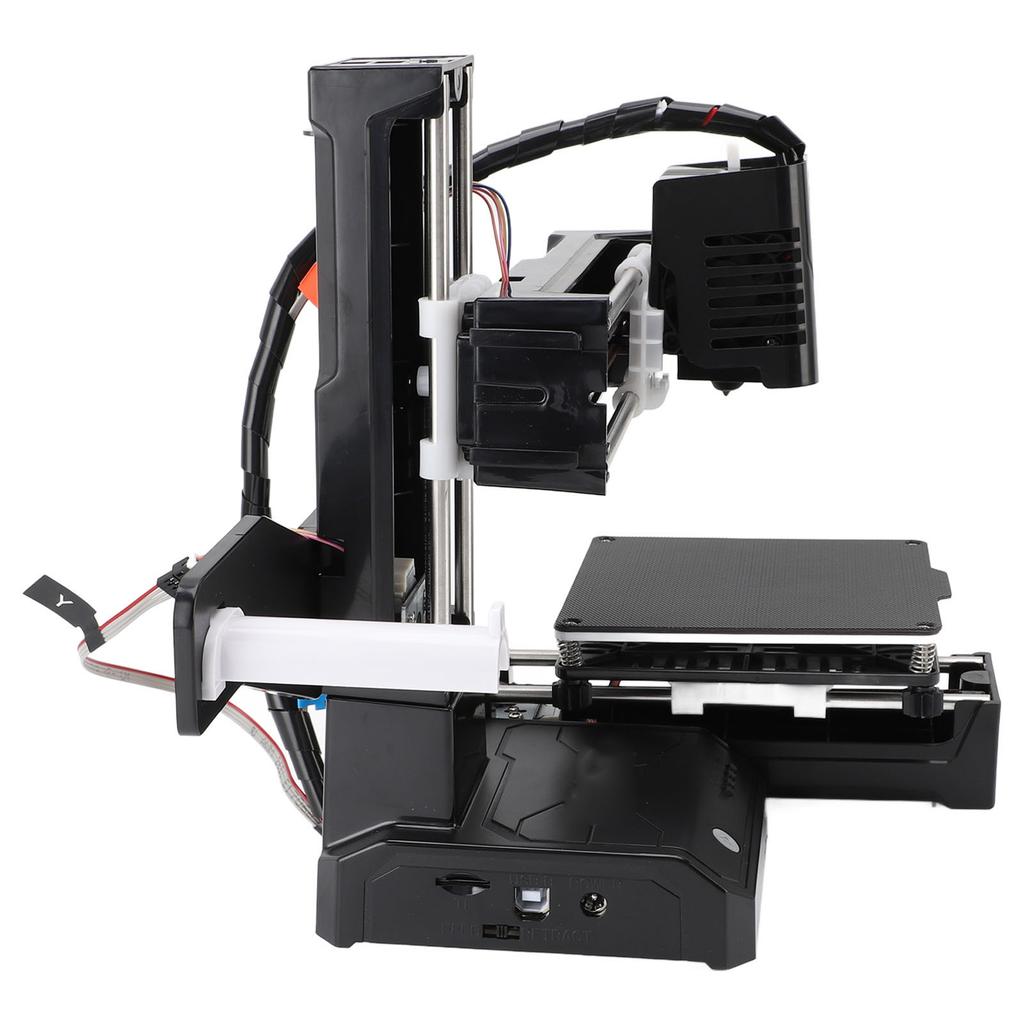 3D-Drucker Ein-Klick-Druck 40mm s 3D-Druckmaschine Unterstützt 1,75mm PLA TPU Filament 100x100x100mm für Anfänger