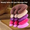 Brustkissen für den Schönheitssalon, Samtkissen, weiches Spa-Massagekissen, Typ M, universell für Massagetisch, Stuhl, Nacken- und Kopfstütze