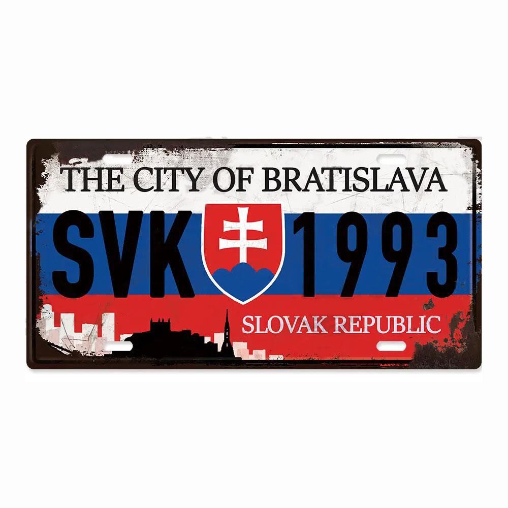 Country Posters Metal Signs Licenses Plate Plaque Metal Vintage Tin Sign Wall Decor for Man Cave Bar Home