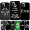 BJJ Brazilian Jiu Jitsu Art Phone Case For iPhone 17 Air 15 16 Cover 14 11 13 Pro Max 12 Plus Max Cover Coque