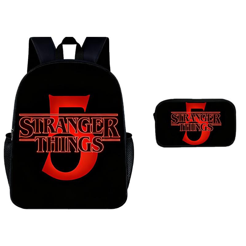 Stranger Things 5 Kinderrucksack Federmäppchen 2-teiliges Set KTB