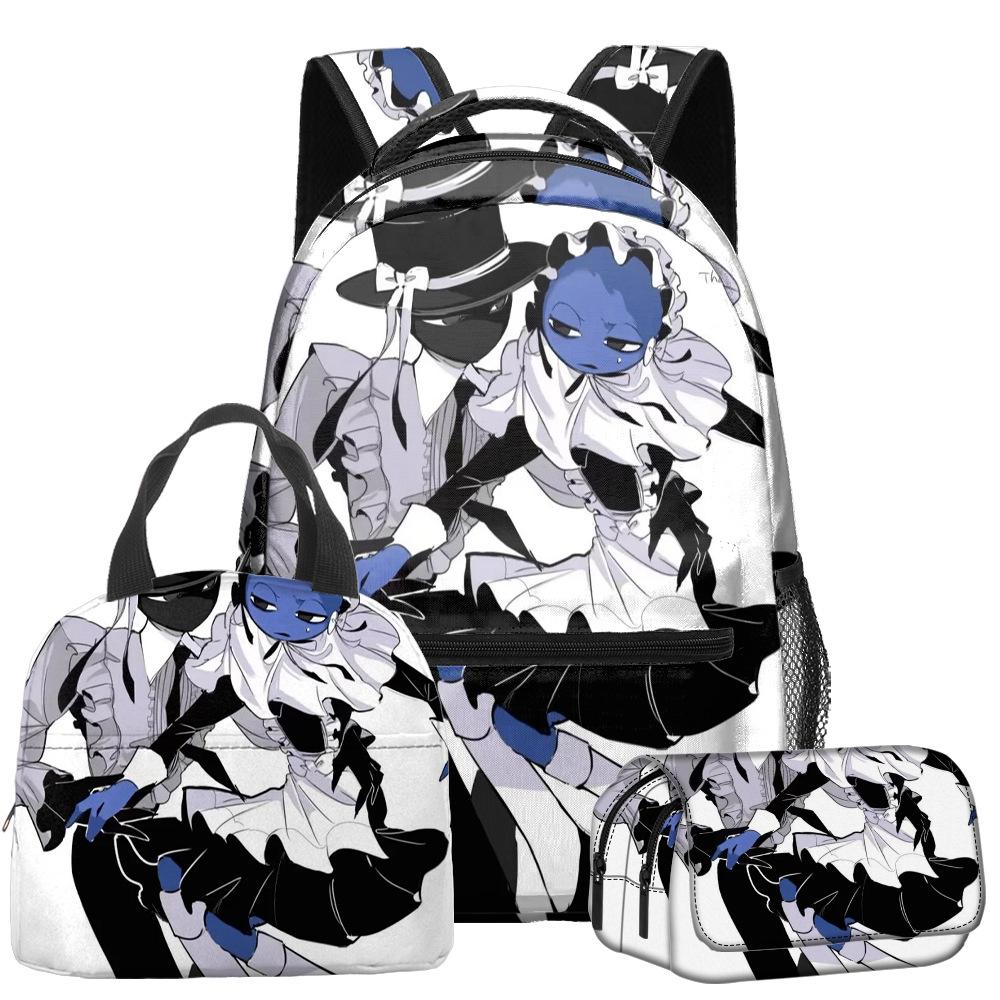 

Painted School Bag Boys Backpack Sonic Magic Treasure Children s School Bag Anime Satchel Pencil Bag Oxford Cloth Elementary School Student Pencil case