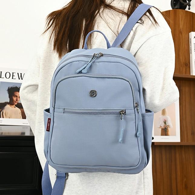 Trendiger leichter Damenrucksack: Vielseitig, Großes Fassungsvermögen, Doppelschulter, Perfekt für Reisen & Freizeit.