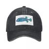Spotty Fish Baseball Cap Snap Back Hat Sports Cap Kids Hat Trucker Cap For Girls Unisexs