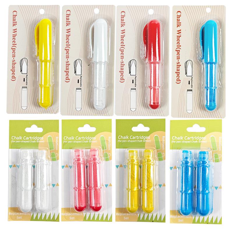 Scribing Powder Pen Painting Powder Tailoring Powder Cutting Tailoring Sewing Clothing Sewing Auxiliary Tools Color White