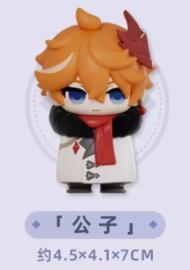 100%Genuine Genshin Impact Fools Executive Series Q  Egg Balladeer Wanderer Cute Q Figurine Birthday Toys Girl Gift