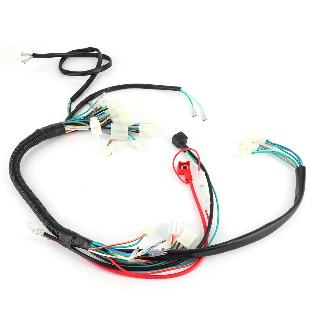 Engine Start Wire Wiring Harness Loom for 50cc 110cc 125cc PIT Quad Dirt Bike ATV