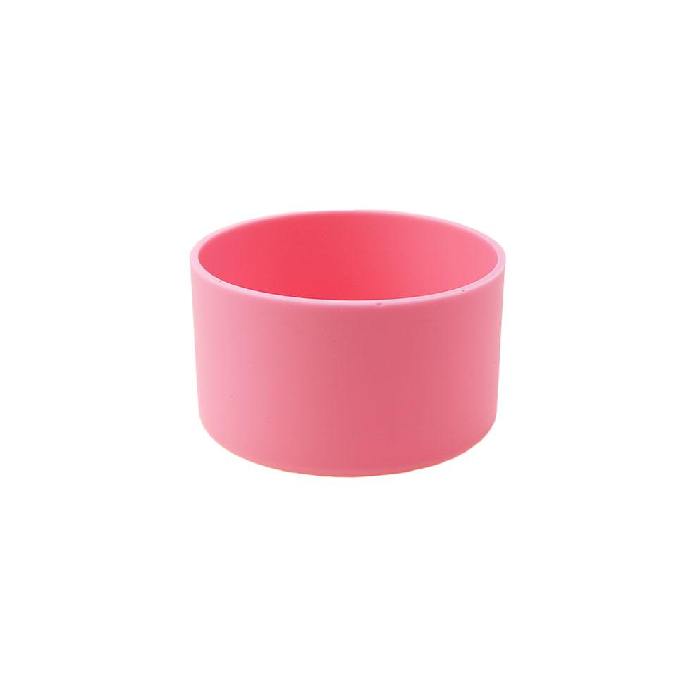 17 Colors 7.0CM Silicone Cup Bottom Cover Heat Insulation Coaster Sleeve Water Cup Cover Sheath 70MM AntiSlip Bottle Sleeve Cup Holders 5