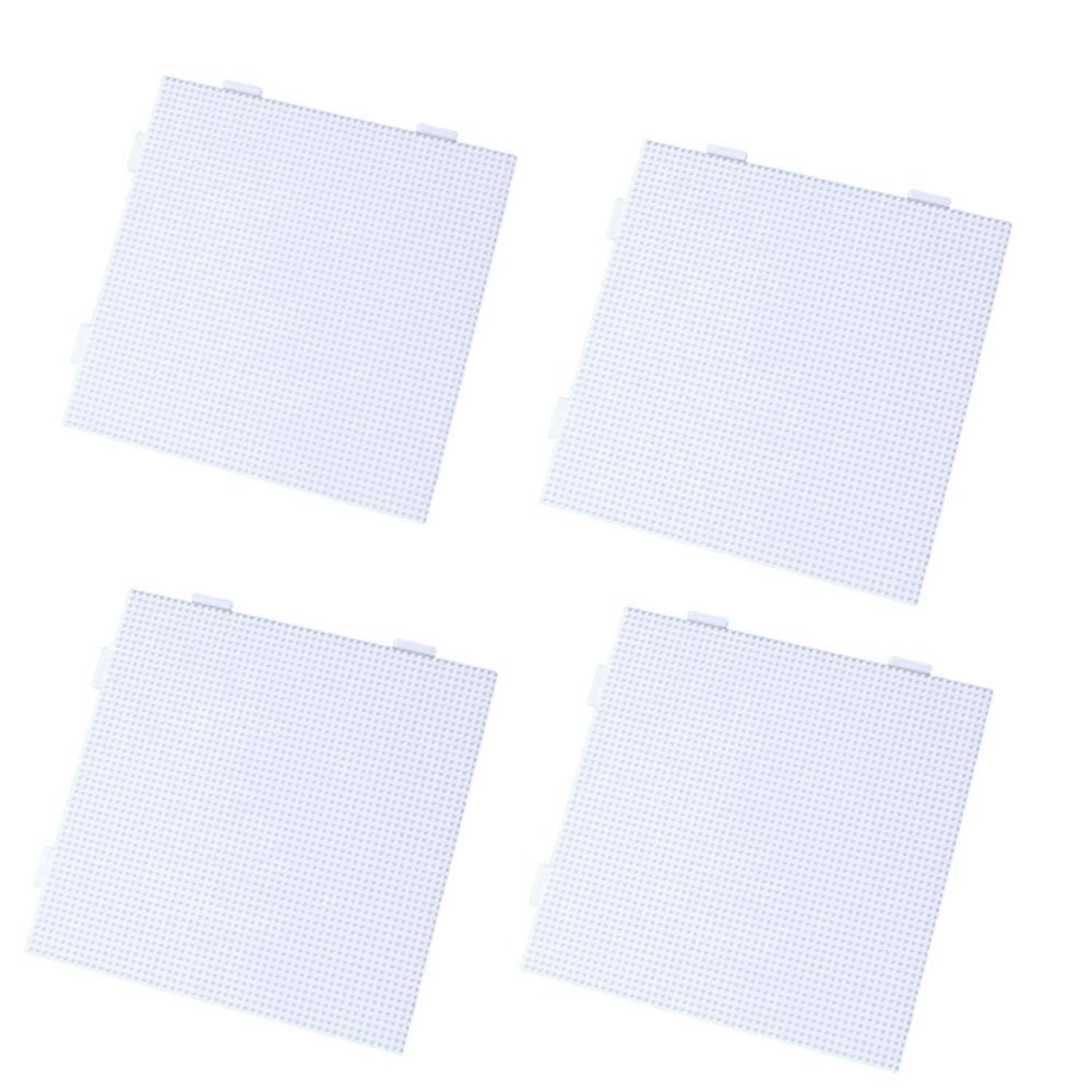 4Pcs High Temperature Resistance Melting Beads Pegboards DIY 2.6mm Hama Beads template  Kids Craft