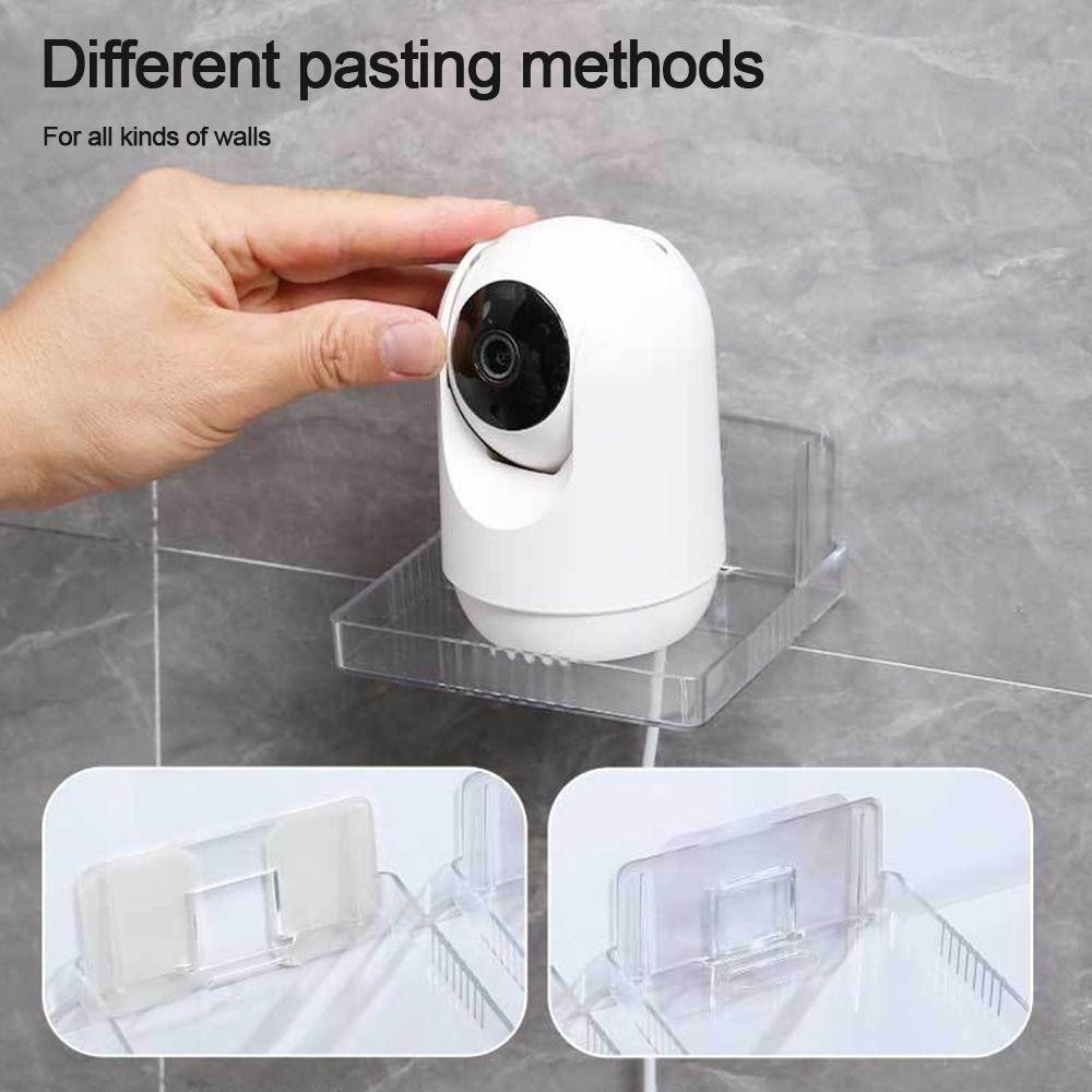 2 buc Raft de depozitare cu economie de spațiu Organizator de dulap montat pe perete Baie Bucătărie Cameră Suport