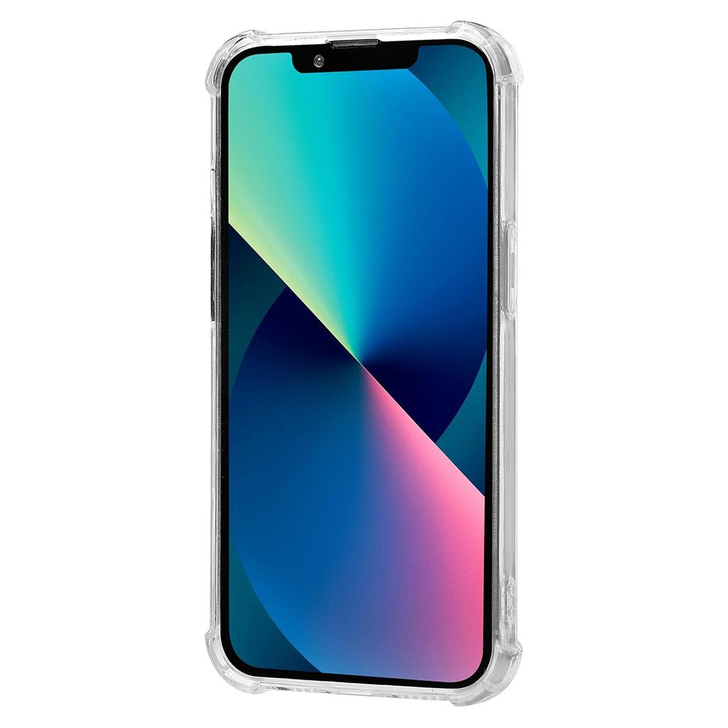 KALEBOL For iPhone 12 Case 1.5mm TPU Transparent Anti-Drop Phone Cover