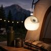 Soft Silicone Material Portable Tent Lamp Warm White Dual Modes Outdoor Soft Lighting  Tents