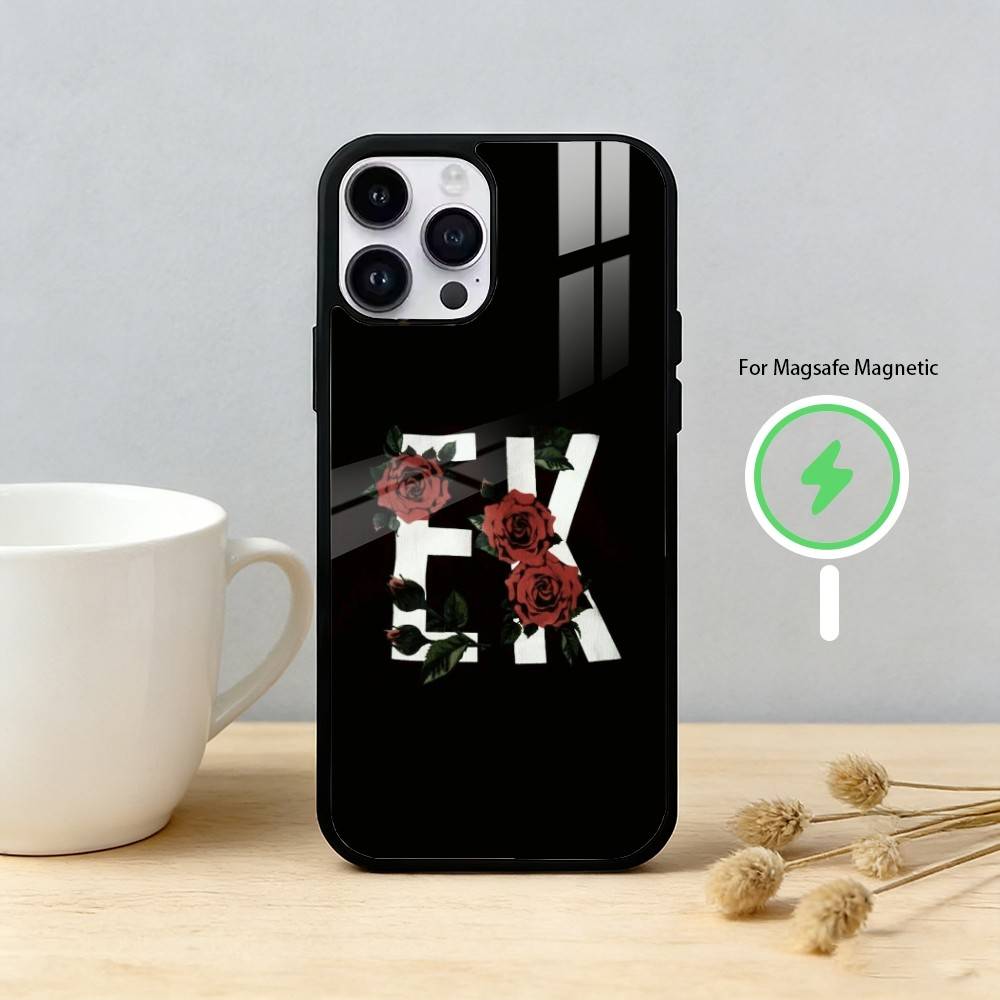 Rapper E-Egor K-Kreed EK Phone Case For iPhone 17 16 15 14 13 12 Pro Max Plus for Mirror Wireless Magnetic Cover