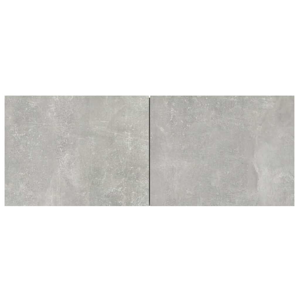 vidaXL 6-tlg. TV-Schrank-Set Betongrau Holzwerkstoff