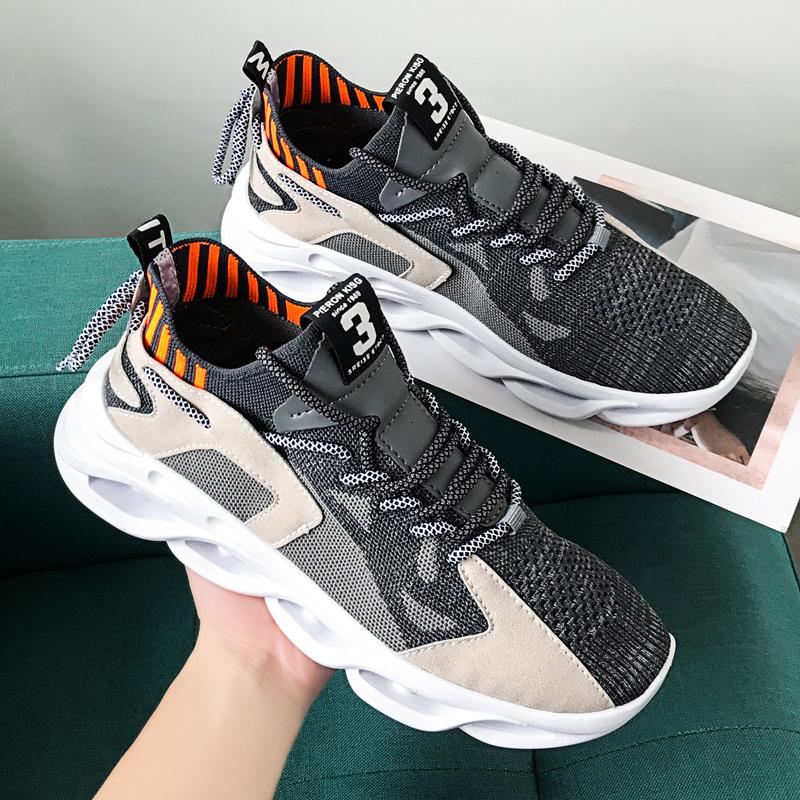 

Mens Sports Lightweight Summer Walking Shoes for Men Breathable Running Non Slip Casual Sneakers Comfortable Athletic Shoes 46